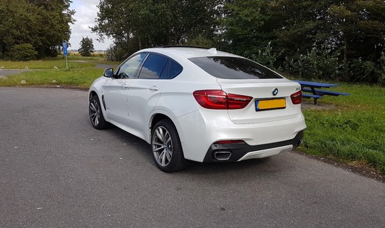 BWM X6 voorzien van glascoating